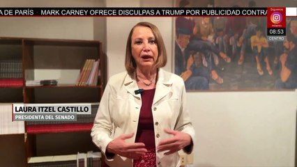 Senado discutirá ley contra la extorsión; Laura Itzel Castillo habla al respecto