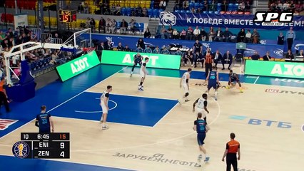 Trent Frazier Highlights 26 Pts, 4 Ast vs BC Enisey 01.11.2025