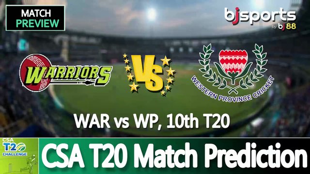 CSA T20 2025 | Warriors vs Western Province 10th T20 Match Preview |