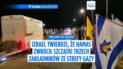 Hamas oddał szczątki trzech zakładników podczas zawieszenia broni