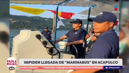 Bloquean llegada del “Marinabus” en Puerto Marqués | DPC con Paola Rojas
