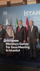Ministers Gather For Gaza Meeting In Istanbul