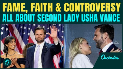 USHA VANCE IN SPOTLIGHT! JD Vance’s Hug With Erika Kirk IGNITES Social Media STORM | All About Her