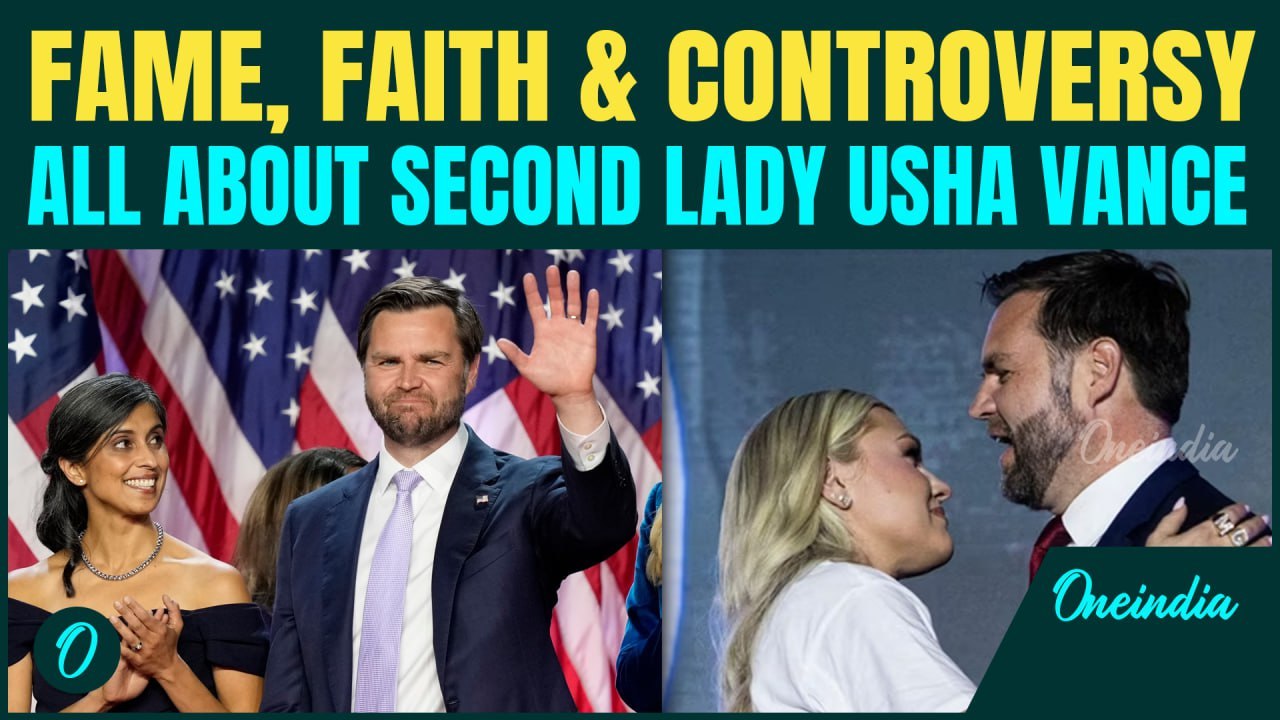 USHA VANCE IN SPOTLIGHT! JD Vance’s Hug With Erika Kirk IGNITES Social Media STORM | All About Her