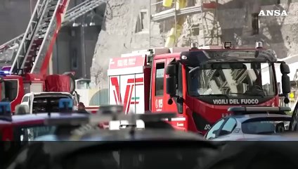 Crollo ai Fori, il prefetto di Roma: "L'operaio sotto le macerie e' vivo"