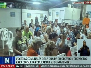 La Guaira | Comunidades celebraron 73 asambleas comunales para elegir proyectos clave