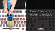 Descubre cómo limpiar tu teclado  | PcComponentes