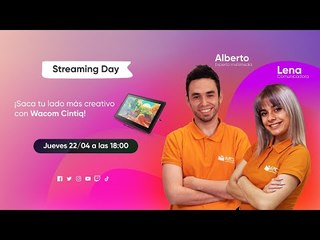 🎥 DIRECTO | Conoce cómo funciona Wacom Cintiq 22