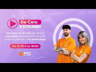 🎥 DIRECTO | De Cero a Streamer | Iluminación y chroma