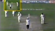 Manoj Prabhakar Pick the wicket of Clive Rice vs South Africa 1st ODI at Kolkata, Nov 10 1991