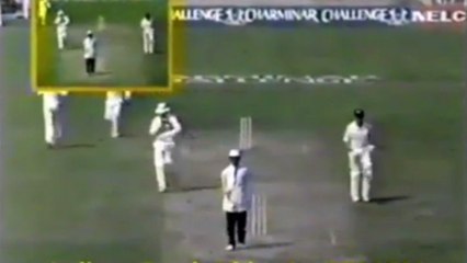 Manoj Prabhakar Pick the wicket of Clive Rice vs South Africa 1st ODI at Kolkata, Nov 10 1991