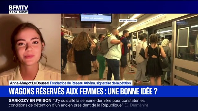 Faut-il réserver des wagons aux femmes ?: pour Anna-Margot Le Doussal, fondatrice du Réseau Athéna, c'est la solution immédiate