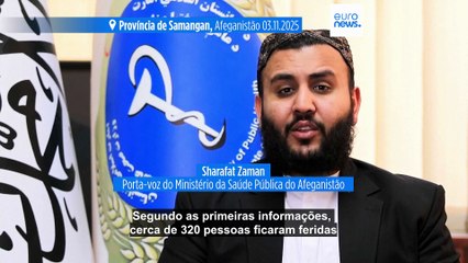 Terramoto de magnitude 6,3 mata pelo menos 20 pessoas no norte do Afeganistão