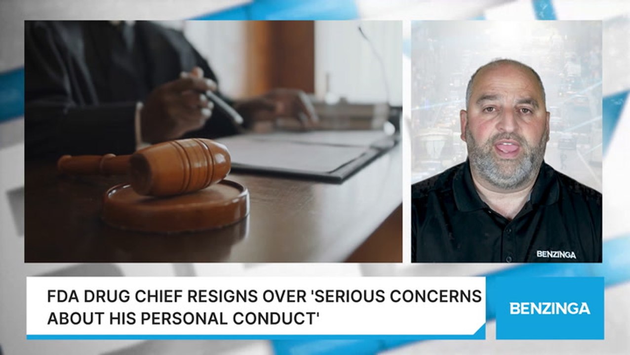FDA Drug Chief Resigns Over 'Serious Concerns About His Personal Conduct'
