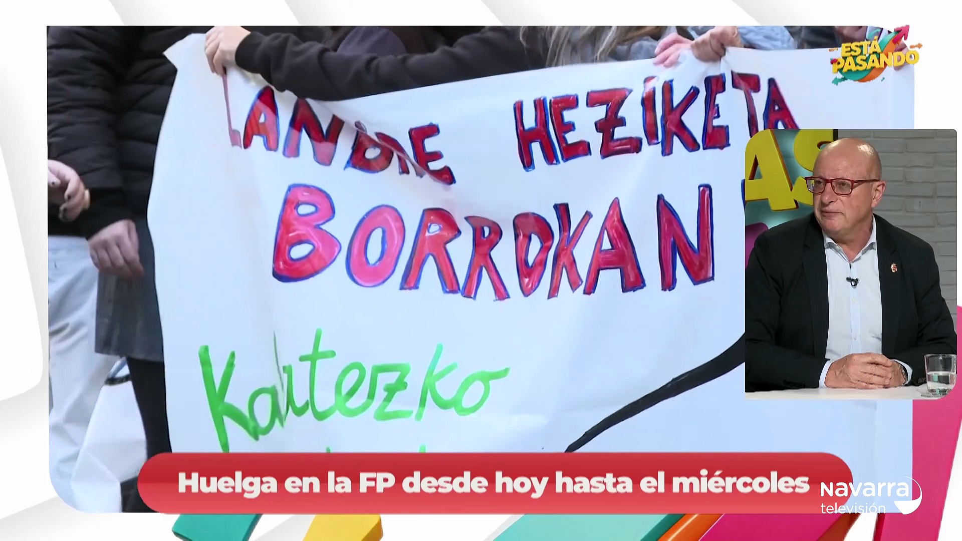 Está Pasando 03/11/25 Abordamos la huelga de la FP con los sindicatos y el consejero de Educación