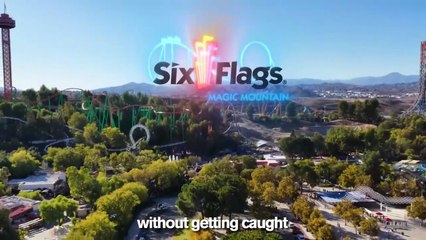 How Long Can We Secretly Live in an Amusement Park?