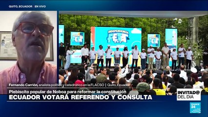 ¿Cuál es el contexto en el que llegan la consulta popular y el referendo en Ecuador?