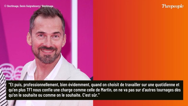 EXCLU Franck Monsigny installé dans un logement attribué pour les tournages de Demain nous appartient à des centaines de kilomètres de chez lui et de sa femme