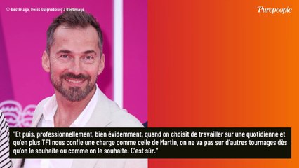 EXCLU Franck Monsigny installé dans "un logement attribué" pour les tournages de Demain nous appartient à des centaines de kilomètres de chez lui et de sa femme