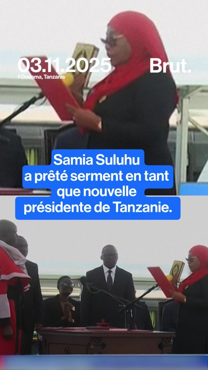 Samia Suluhu, prête serment comme nouvelle présidente de la Tanzanie