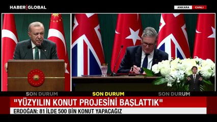 Cumhurbaşkanı Erdoğan: Yüzyılın konut projesini başlattık