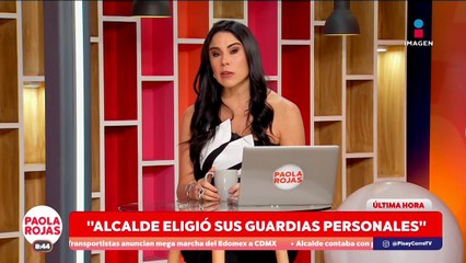 Alcalde de Uruapan tenía 14 escoltas de la Guardia Nacional | DPC con Paola Rojas