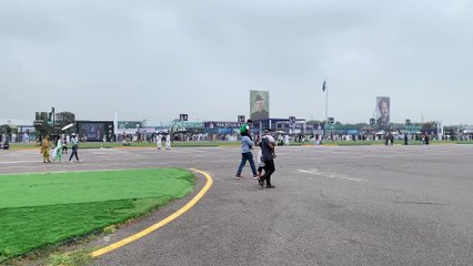 Beautiful Weather and high flying flag