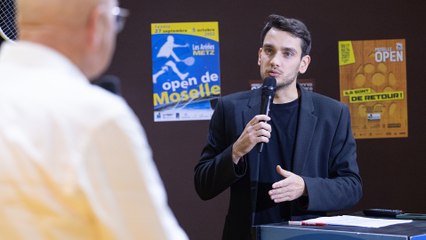 Émission Spéciale Moselle Open du lundi 03/11
