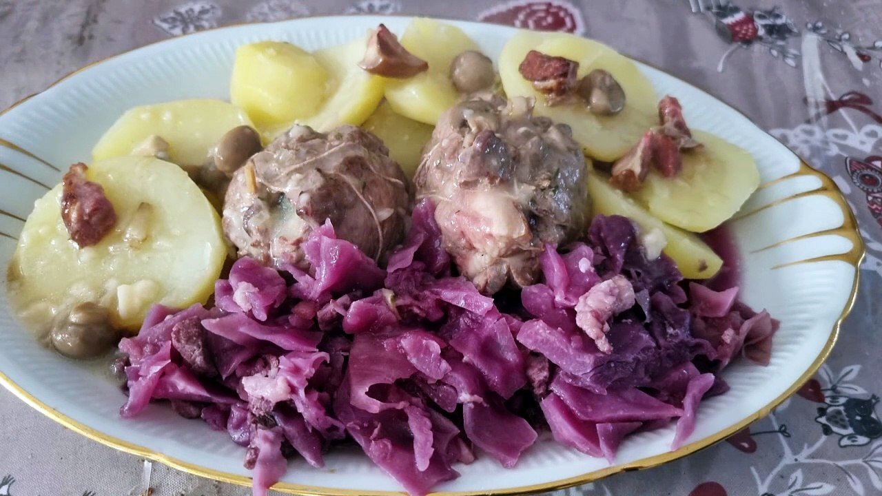Recette Polonaise les roulades au chou rouge