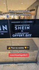 Ouverture imminente de la boutique Shein