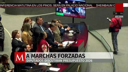 Diputados discutirán Presupuesto 2026; comisiones inician el 3 de noviembre