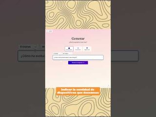 😎 ¡FLIPA con esta web! 📝 PRESENTACIONES INCREIBLES en solo unos minutos gracias a la IA 🤖 #ia #tips