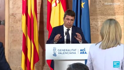 España: Mazón dimite como presidente de la Generalitat a un año de la DANA