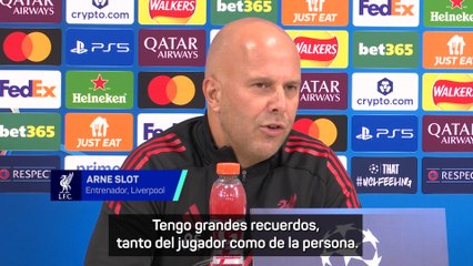 Arne Slot: "Recibiré a Trent con una cálida bienvenida"