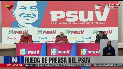 Sec. Gral. PSUV Diosdado Cabello: Nada nos va a detener, la campaña psicológica no tendrá éxito