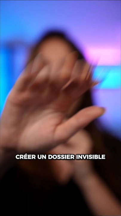 Créer un dossier invisible sur ton PC que tu seras le seul à pouvoir retrouver #astuce #astuces #pc #gaming #tips