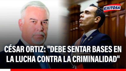 Presidente de Aprosec sobre Gobierno de José Jerí: "Debe sentar bases en la lucha contra la criminalidad"