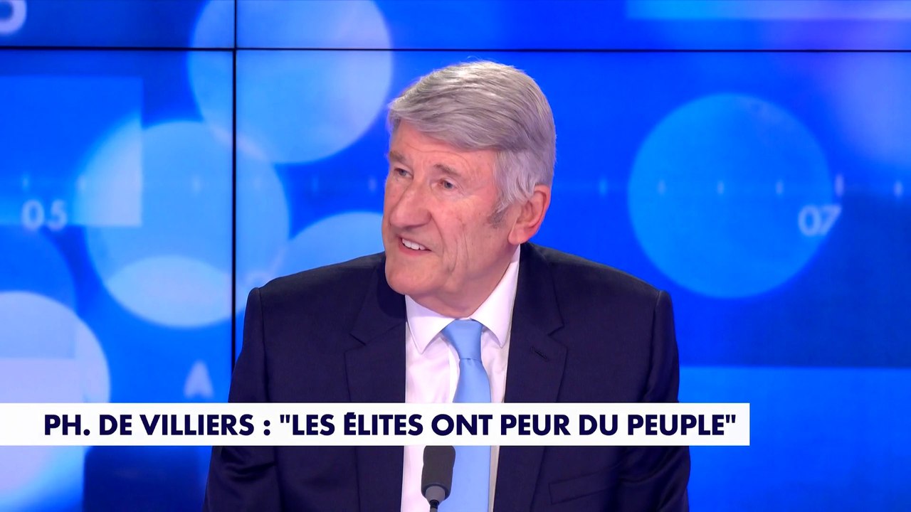 Philippe de Villiers:«Les quatre combats que j'ai menés concernent une manière de changer le peuple»