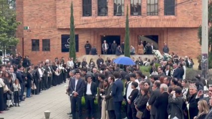 Familiares y amigos despiden a Jaime Esteban Moreno, joven asesinado tras celebrar Halloween