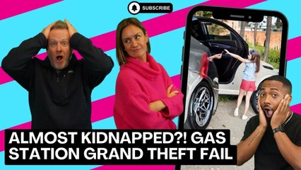 Almost Kidnapped?! Gas Station Grand Theft FAIL