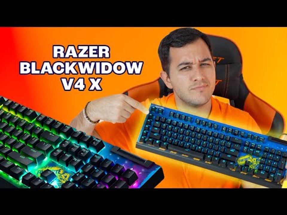 Un TECLADO MECÁNICO para GANAR en Fortnite 🎯 | Razer Blackwidow V4 X - REVIEW en español