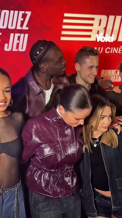 Les élèves de la @staracademytf1 à l’avant-première de @runningmanmovie 📹 Céline Peschard #starac #staracademy #video #runningman #starac #staracademy