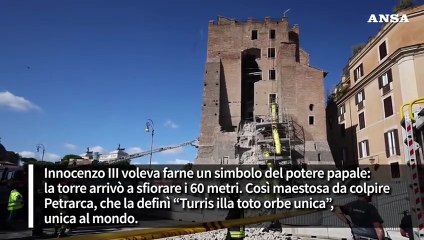 La Torre dei Conti, simbolo del potere papale che impressiono' anche Petrarca