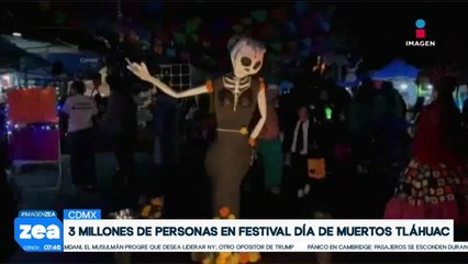 Así celebraron el Día de Muertos en la alcaldía Tláhuac