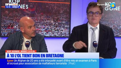Kop Gones du lundi 3 novembre - À 10 l'OL tient bon en Bretagne