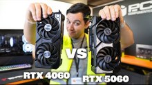 🎮 ¿RTX 4060 o RTX 5060? ✅ DEBATE ZANJADO con esta COMPARATIVA REAL 🔥