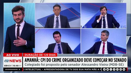 Trindade sobre CPI do Crime Organizado: “É bem-vinda”