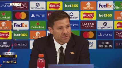 Xabi Alonso: "¿Vini? Puede pasar, pero no queremos que se repita..."