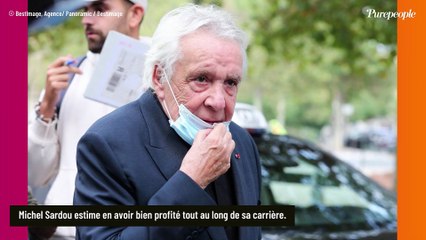 “Je préfère m’en aller avant” : Michel Sardou évoque ce choix qu'il a fait avant qu'il ne soit trop tard
