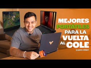 Los 3 MEJORES portátiles para estudiar, trabajar y jugar en 2025 | Vuelta al Cole PcComponentes
